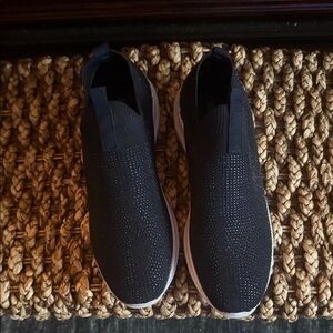 Navy Slip-on Sneakers